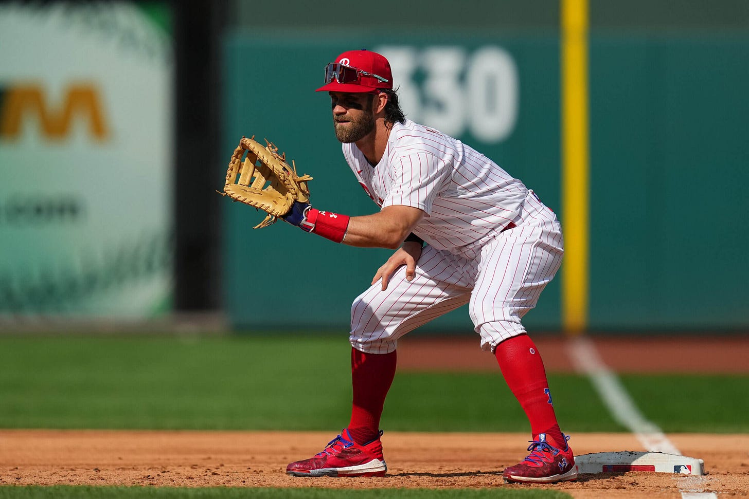 The Phillies' big Bryce Harper-first base decision likely ends the Rhys  Hoskins era - The Athletic