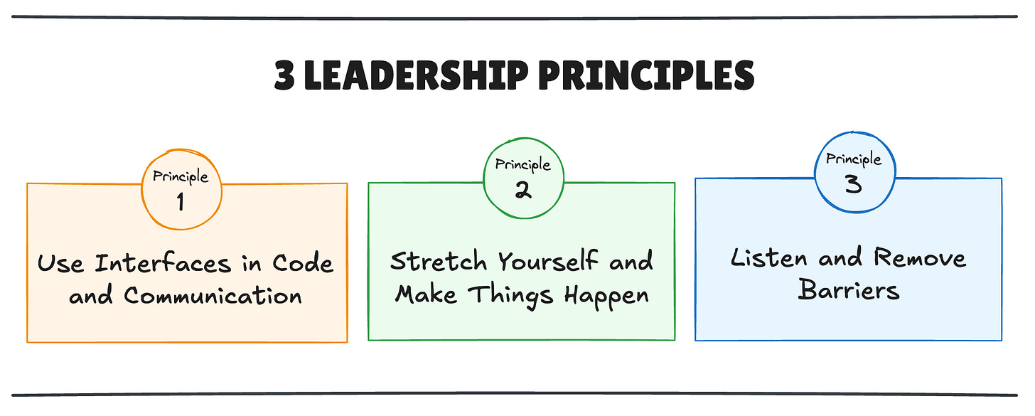 3 key leadership principles