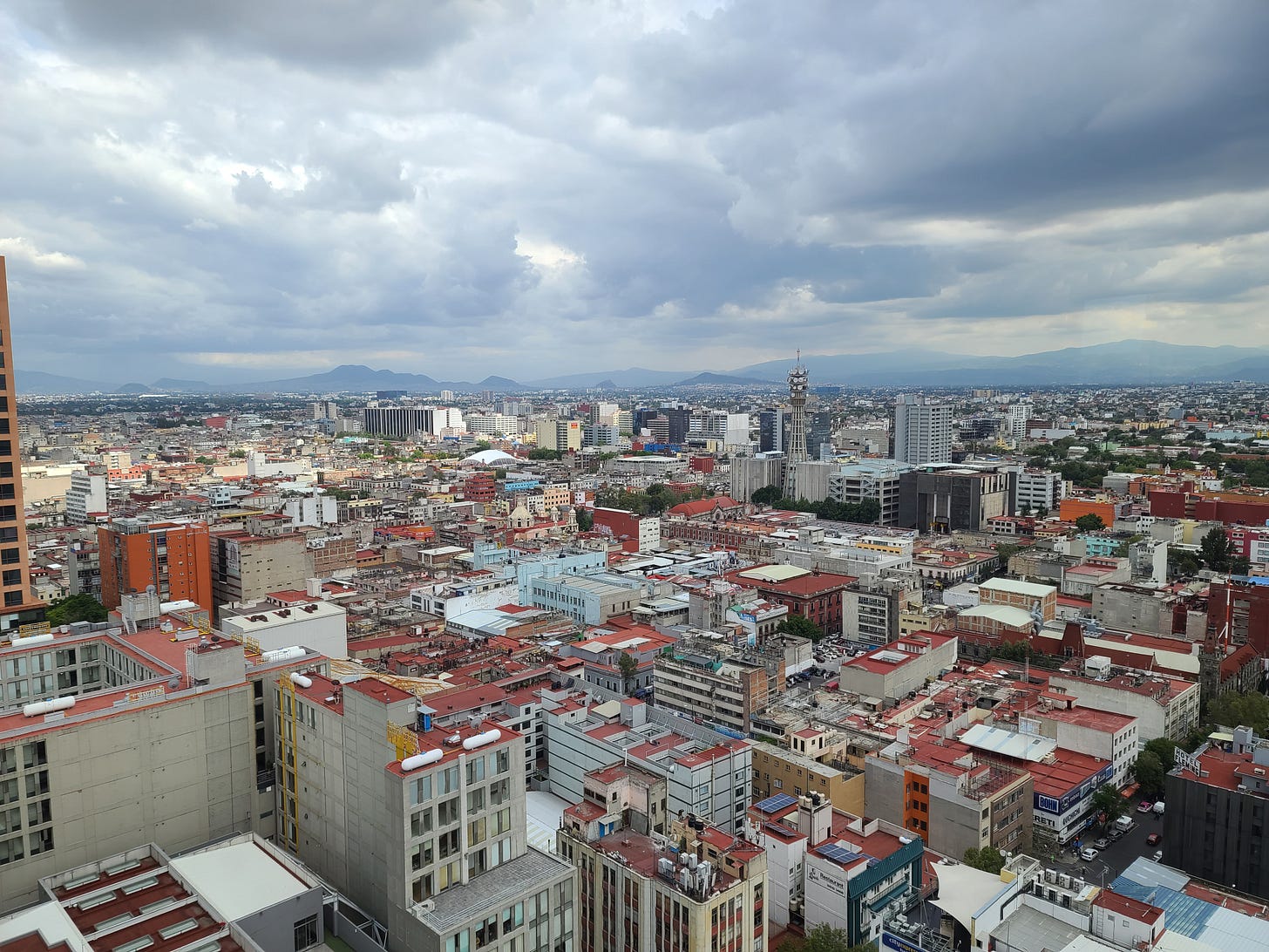 Mexico City skyline