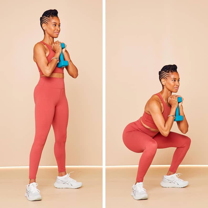 How to Do Squats: Muscles Worked, Benefits, and Proper Form | POPSUGAR  Fitness
