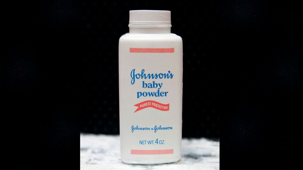 PHOTO: In this April 15, 2011, file photo, a bottle of Johnson's baby powder is displayed in San Francisco.