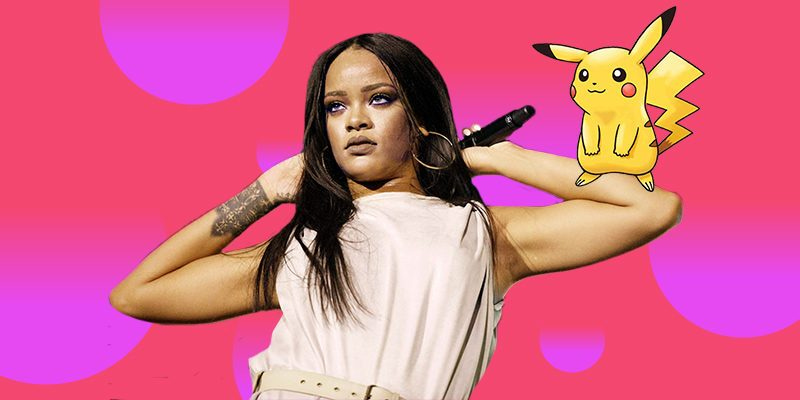 rihanna no fan of pokemon go 2016 gossip