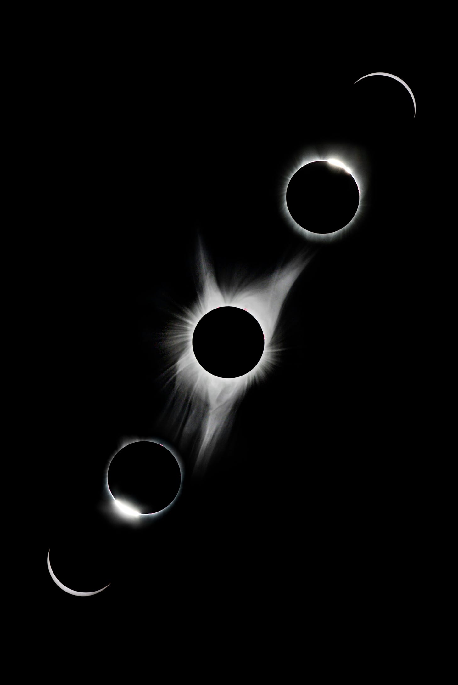 Solar eclipse sequence photo Photo by Ian Parker on Unsplash
