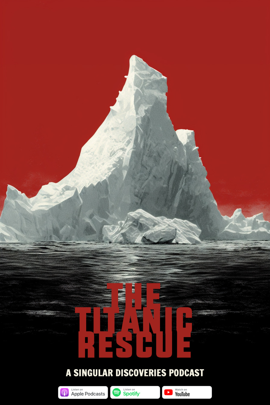 The Titanic Rescue - podcast poster