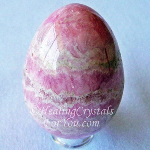 Light Pink Rhodochrosite Egg