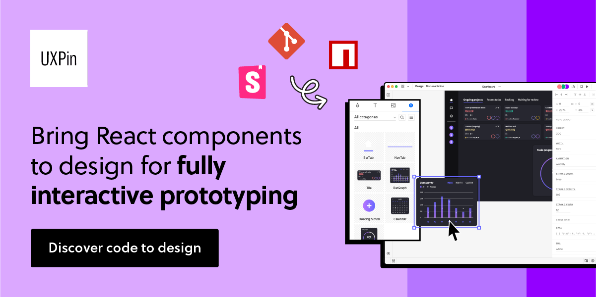 Leverage the power of React in prototyping