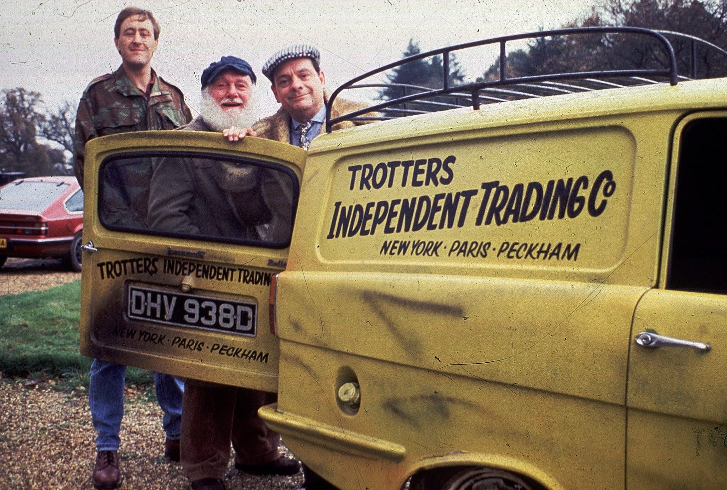 Only Fools and Horses three-wheeled yellow van driven by Del Boy and Rodney  fetches £36,000 at auction | The Sun