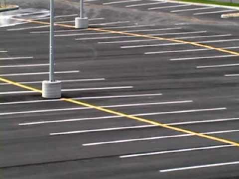 Empty Parking Lot - YouTube