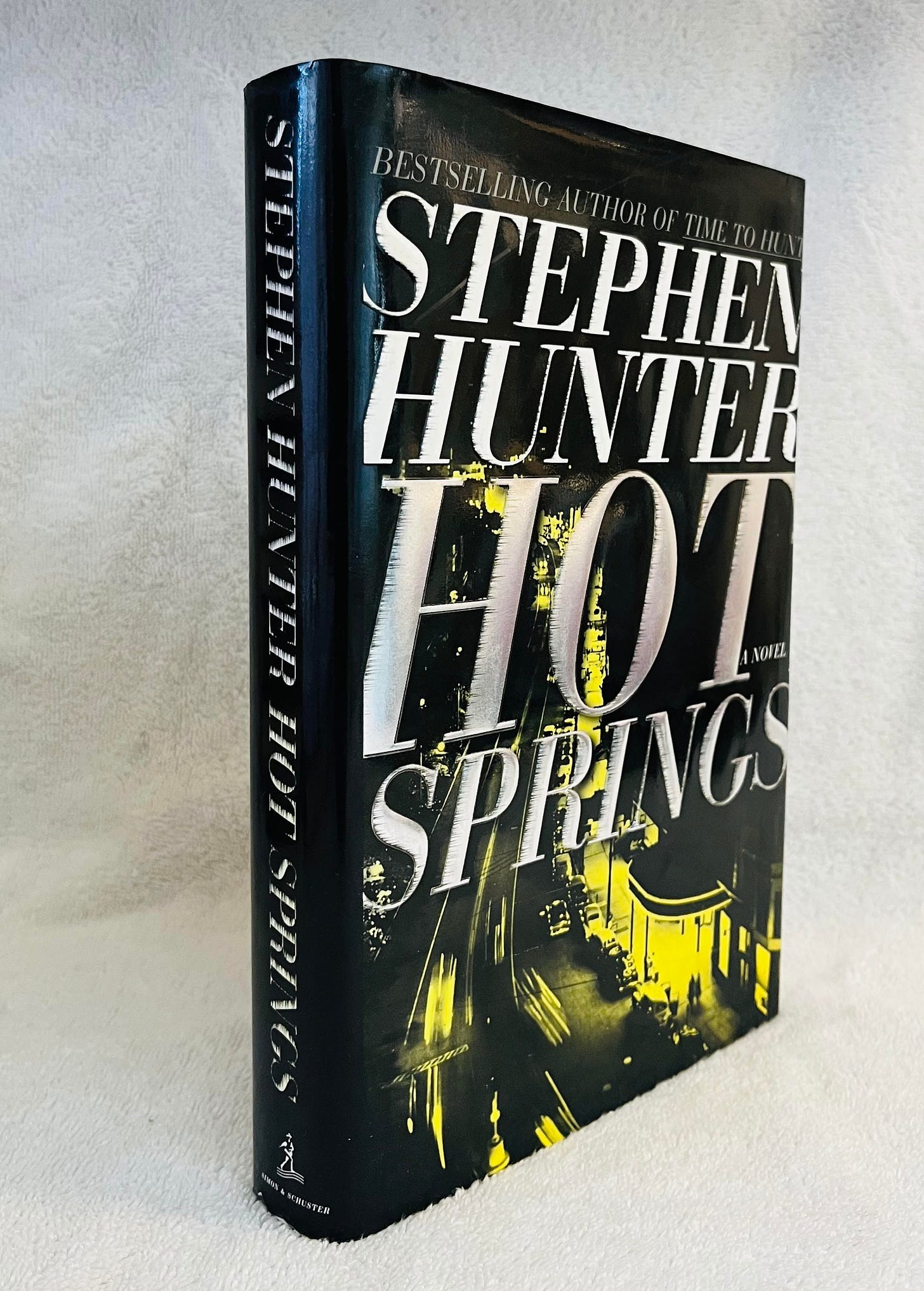 STEPHEN HUNTER Hot Springs SIGNED First Printing Hardcover - Etsy