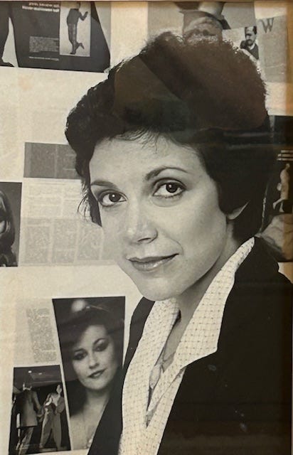 Rona Maynard as young editor