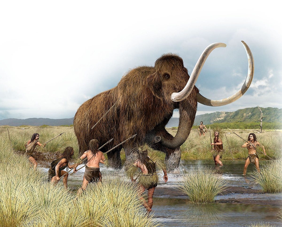 File:Hunting Woolly Mammoth.jpg - Wikipedia