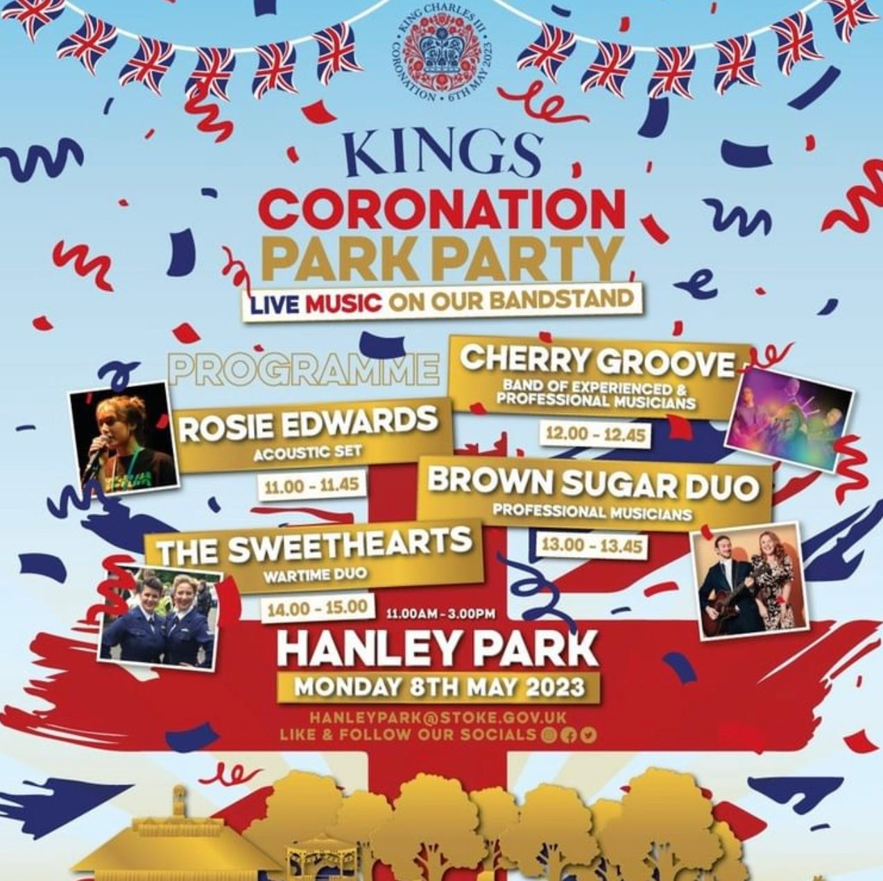 King's Coronation Park Party, Hanley Park
