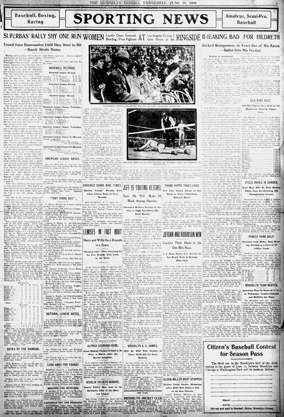 1908 Brooklyn Citizen