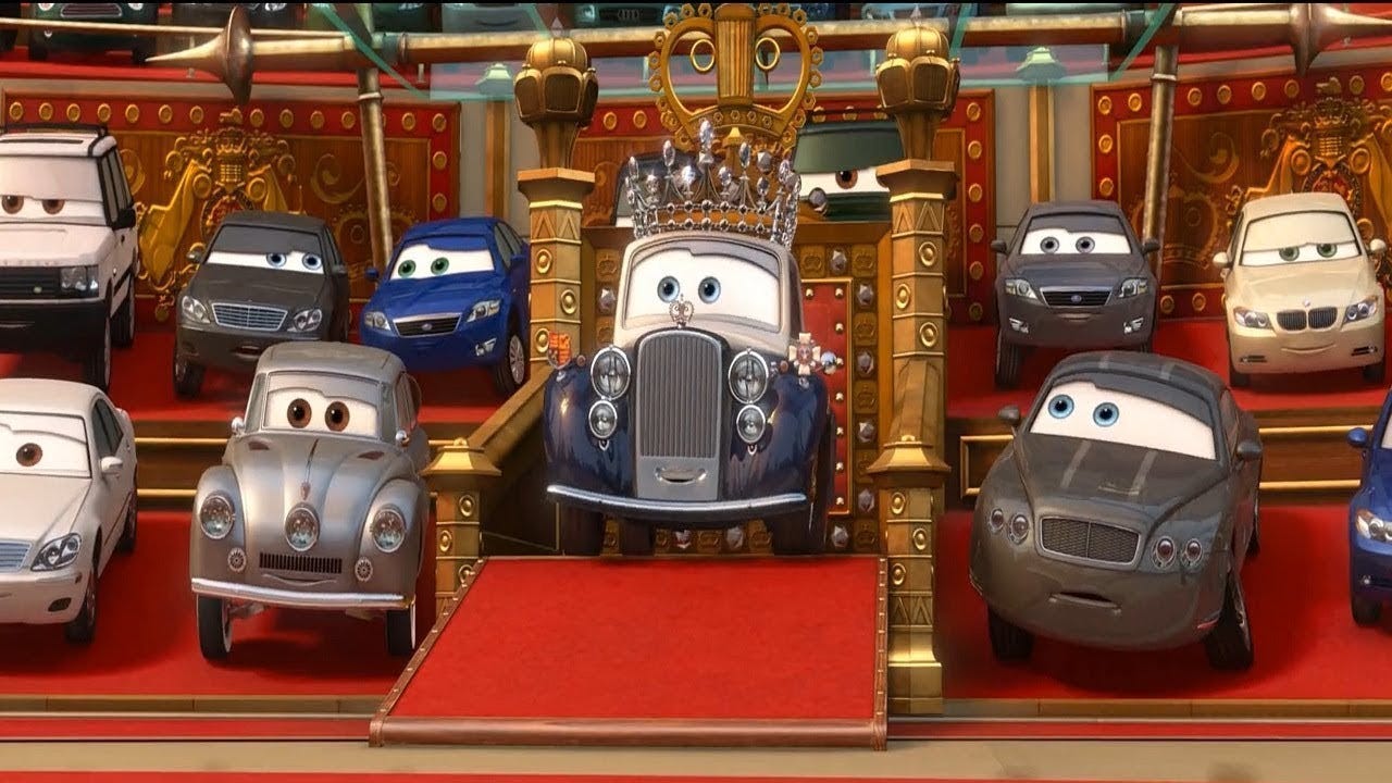 Cars 2 I The Final Battle Mc.Queen With Mater Saves King Best Scenes ...