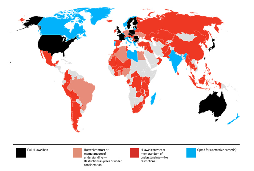 A map of the world with different colored countries/regions

Description automatically generated