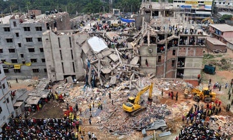 Rana Plaza building in Dhaka.