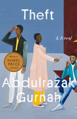 Book Cover Theft by Abdulrazak Gurnah