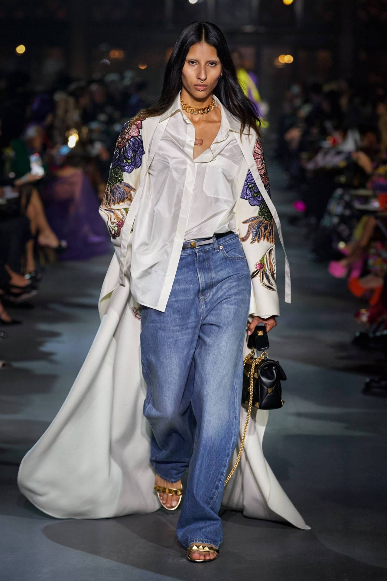 Valentino spring/summer 22. Image credit: Vogue Runway