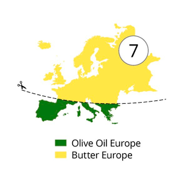 Antonio García Martínez (agm.eth) on Twitter: "In Western Europe at least,  the butter/olive oil line is also the capitalism works/doesn't work line; I  feel someone like @Noahpinion or @mattyglesias owes us a