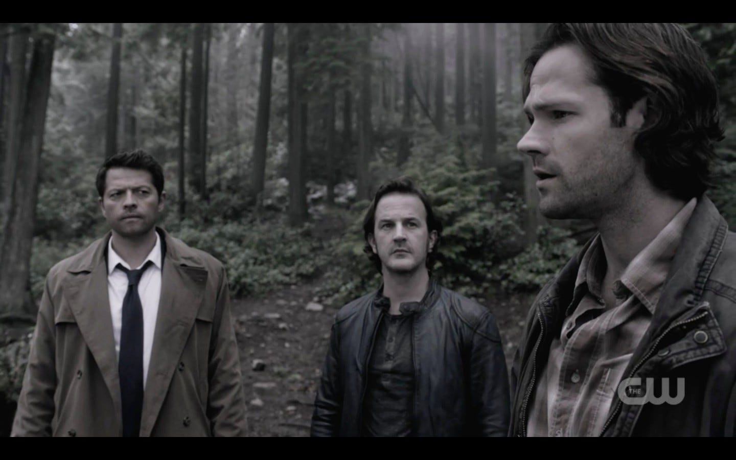 supernatural sam winchester takes castiel gabriel and dean into tunnel 1321