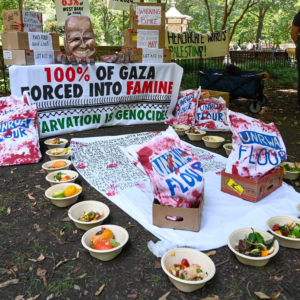 STOP Starving Gaza rally | On Sunday July 14, one hundred pe… | Flickr