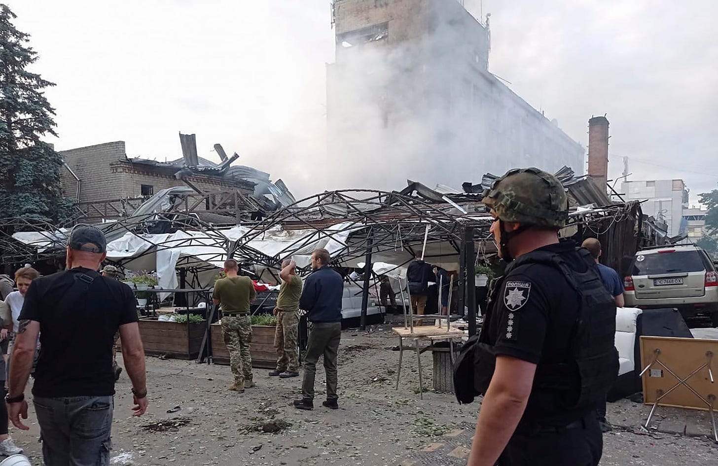 4 Dead, 42 injured in Russian missile attack in Kramatorsk - EFE Noticias