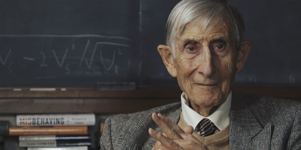 Freeman Dyson: His Advice To Me as a Freshman in College | by Colin ...