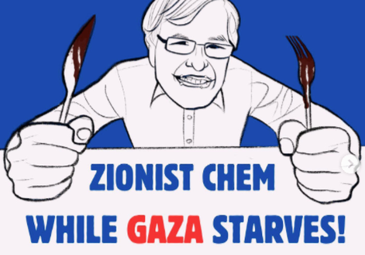 Berkeley Student Group Shares Blood Libel Cartoon Targeting Law School Dean  - The Jewish Voice
