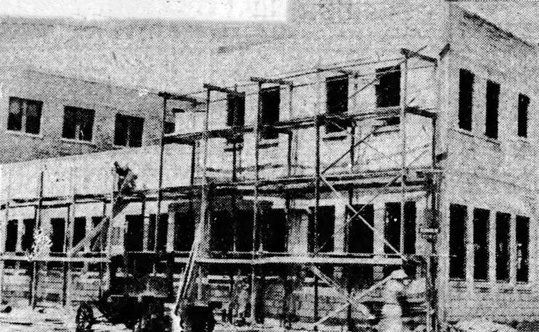 Figure 5: Construction of Joe’s Restaurant in 1929. Courtesy of the Miami Herald on June 2, 1929.