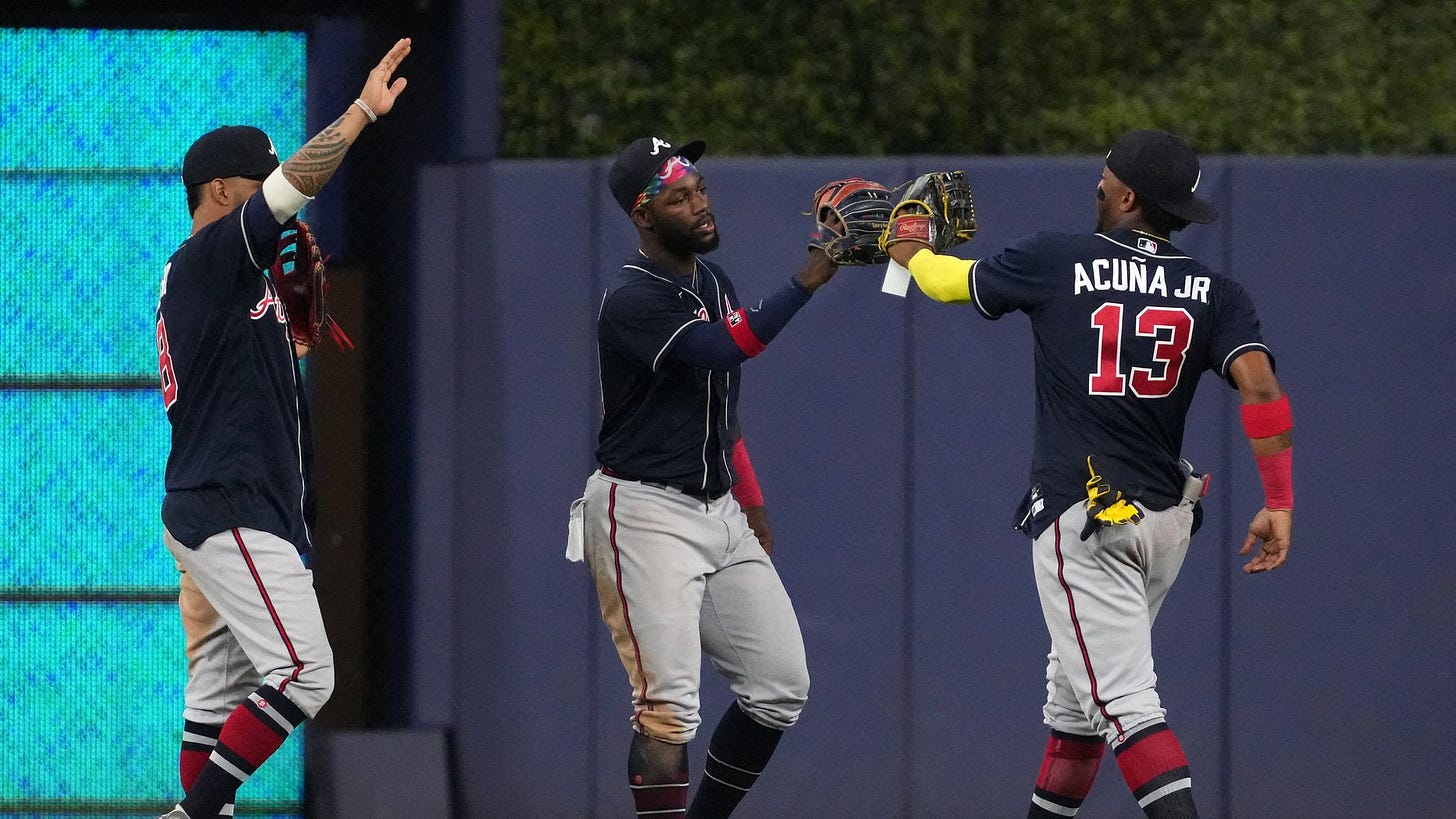 Braves sign rookie center-fielder Michael Harris II to eight-year $72M  contract - AS USA