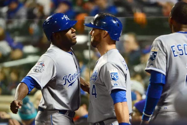 kansas city royals one away from winning world series 2015 mlb images