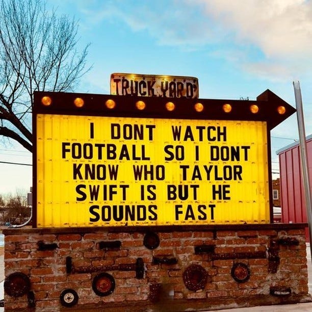 I DONT WATCH FOOTBALL SO I DONT KNOW WHO TAYLOR SWIFT IS BUT HE SOUNDS FAST