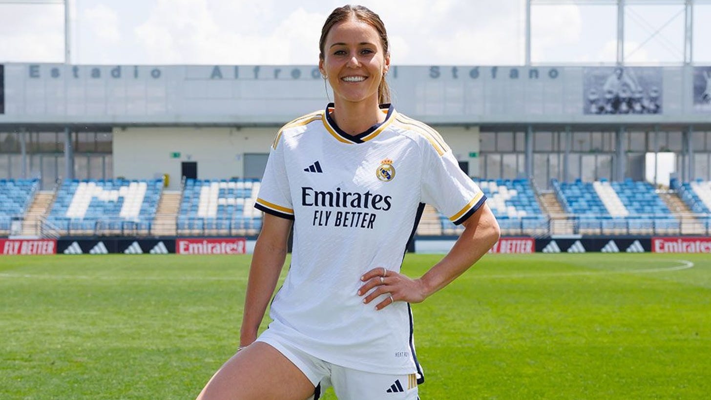 El Real Madrid anuncia el fichaje de Hayley Raso