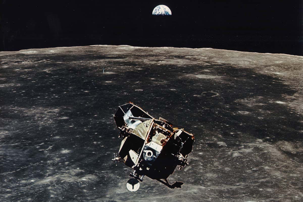 Part of the Apollo 11 spacecraft may still be in orbit around the moon ...