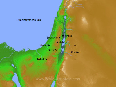 Map of Israel