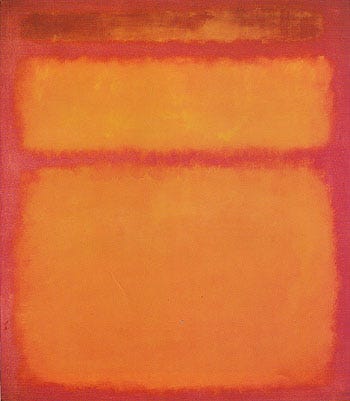 Mark Rothko - Orange Red Yellow 1961