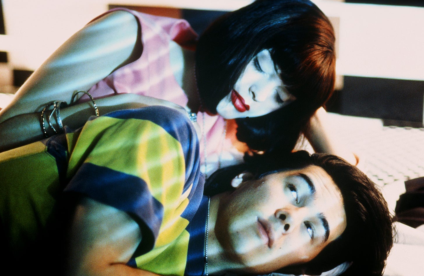 Rose McGowan and James Duval