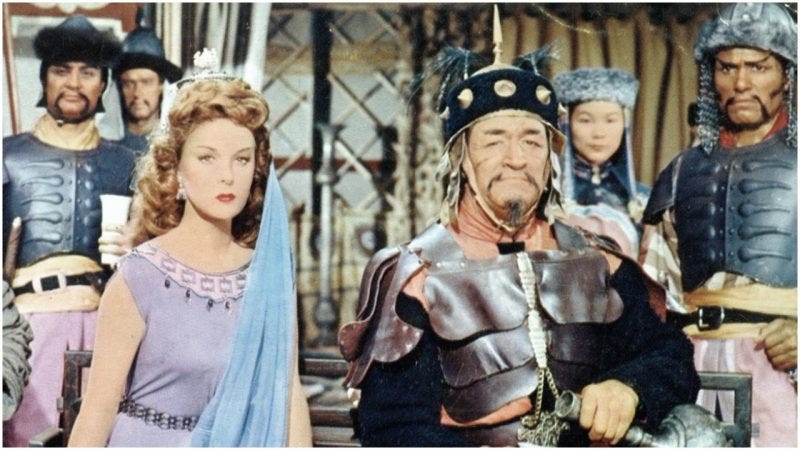 John Wayne, Susan Hayward, and 90 other people developed cancer after  filming "The Conqueror" near a nuclear testing site | The Vintage News