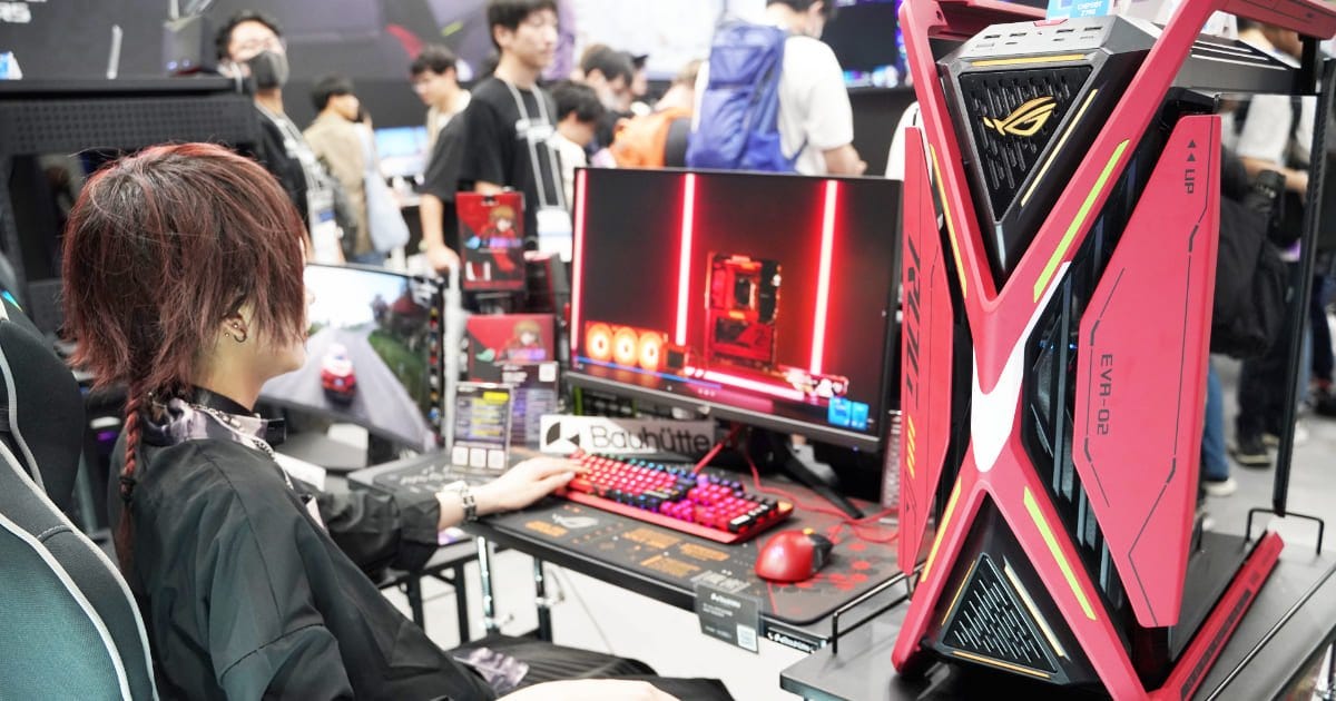 Report on ASUS JAPAN booth at TGS2023, fully equipped with ROG and all the  devices around you - Saiga NAK