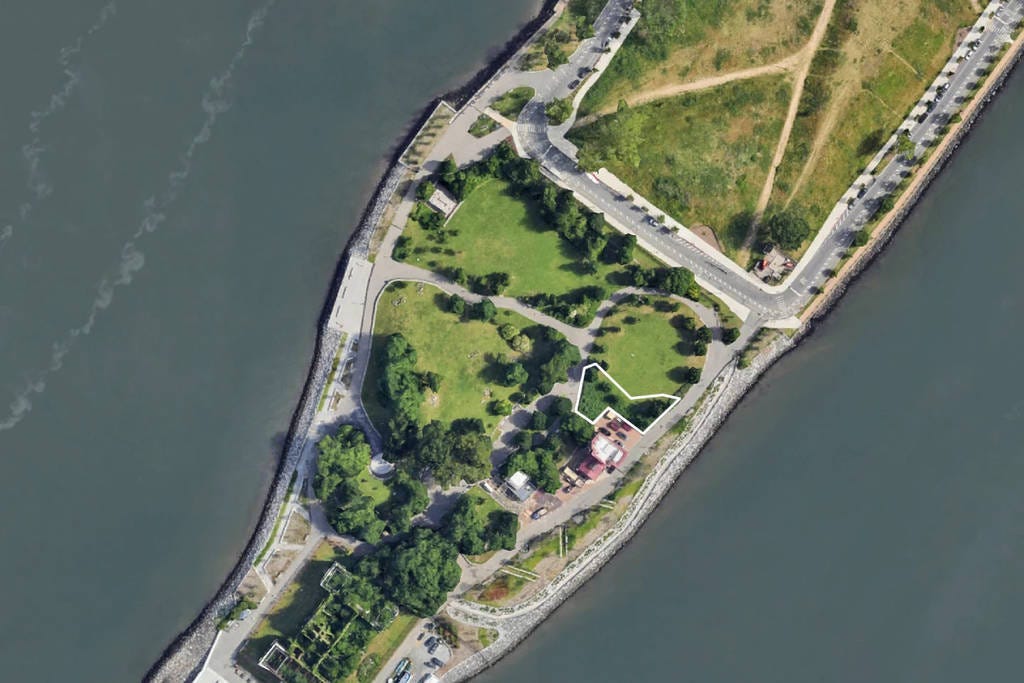 Location of the Manhattan Healing Forest