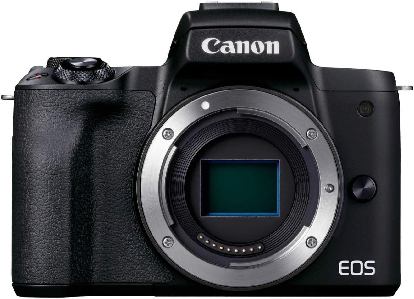 Canon EOS M50 Mark II mirrorless camera for golf course photography