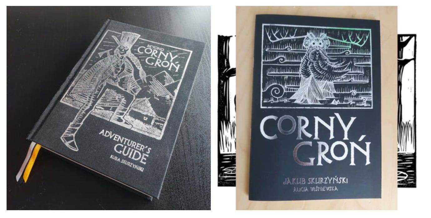 Image of the physical edition of Corny Grón and Beyond Corny Grón.