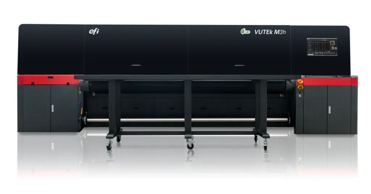 EFI Showcases Hybrid and LED Roll Printers at FESPA