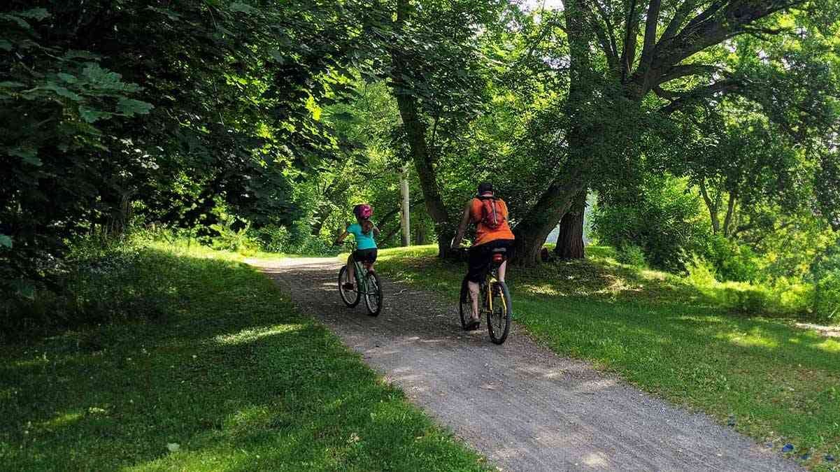 Adams Basin Erie Canal Bicycling cover