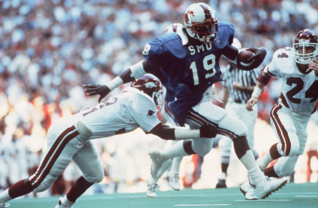 Eric Dickerson: SMU's death penalty works against him, other Mustangs in  College Hall of Fame selection