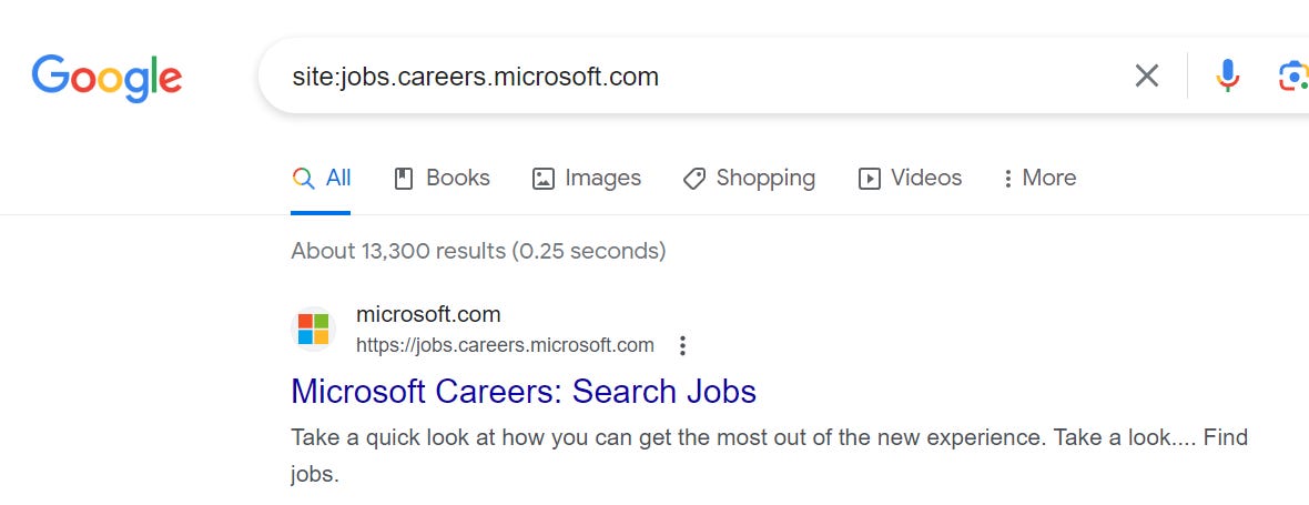 Microsoft Career