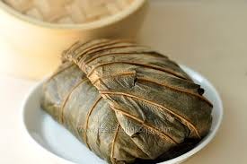 Steamed Rice in Lotus Leaf Wrap | Hong Kong Food Blog with Recipes, Cooking  Tips mostly of Chinese and Asian styles | Taste Hong Kong