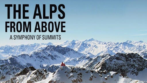 The Alps From Above: A Symphony of Summits - YouTube