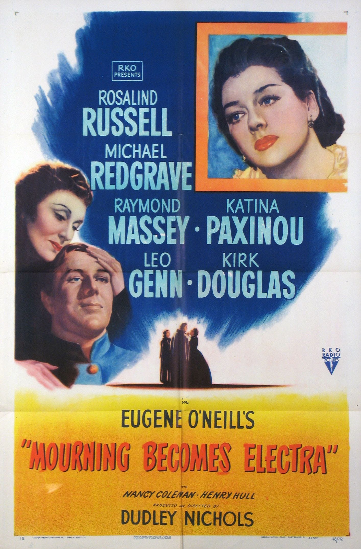 Mourning becomes Electra (1947) film poster