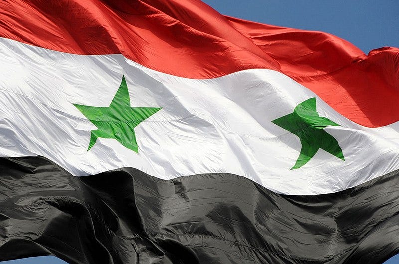 File:The flag of Syrian Arab Republic Damascus, Syria.jpg